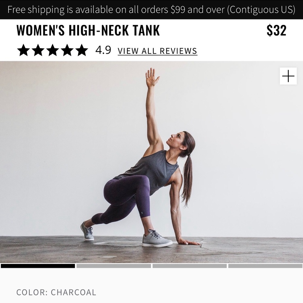 No Bull High-Neck Tank Size: Medium